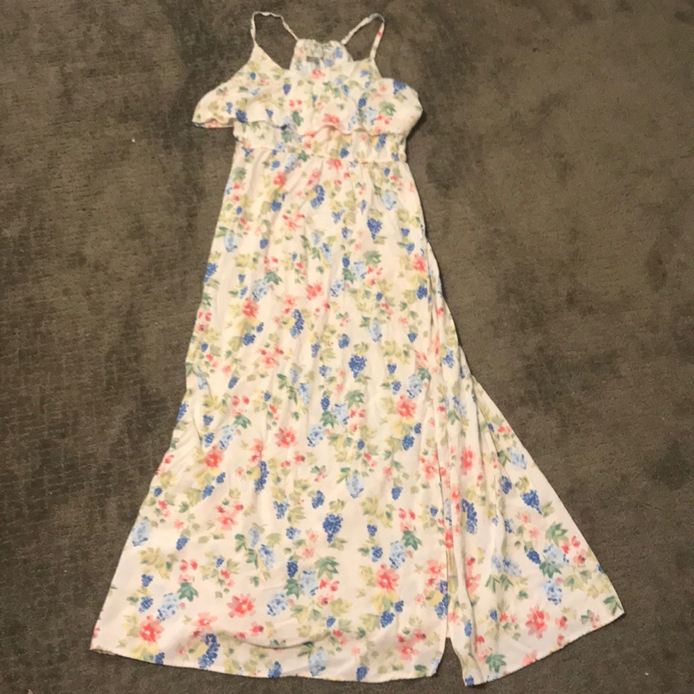 Lauren Conrad floral maxi dress